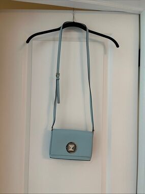kate spade Powder Blue Crossbody Bag with Turn-Lock Accent